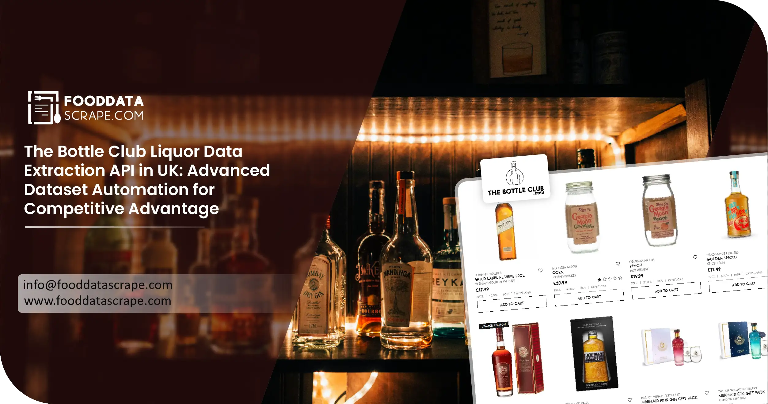 The Bottle Club Liquor Data UK